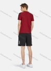 Wholesale Men's Sporty Round Neck Short Sleeve Striped Quick Dry Breathable T-Shirt - Liuhuamall
