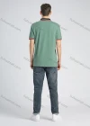 Wholesale Men's Cotton Plain Short Sleeve Embroidery Contrast Collar Polo Shirt - Liuhuamall
