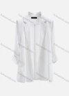 Wholesale Women's Plain Chiffon Lapel Long Sleeve Suit Jacket Cardigan - Liuhuamall