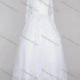 Wholesale Women's Glamorous Sequin Scoop Neck Beaded Applique Embroidery Corset Bodice Classic Tulle Wedding Dress preview