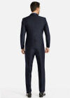 Wholesale Men's Button Blazer&Vest&Suit Pants 3-Piece Plants Print Slim Fit Suit Sets - Liuhuamall