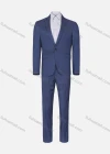 Wholesale Men's Business Plain One Button Pockets Lapel Slim Fit Blazer & Trousers 2 Piece Sets - Liuhuamall