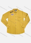 Wholesale Men's Casual Collared Long Sleeve Plain Button Down Shirt - Liuhuamall