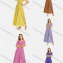 Wholesale Woman's Casual Square Neck Short Sleeve Floral Cut Out Guipure Lace Plain Maxi Dress preview