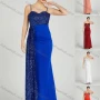Wholesale Women's Elegant Sleeveless Spaghetti Strap Sequin Mermaid Evening Dress 5051# preview
