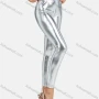 Wholesale Women's Fashion High Waist Skinny Ankle Length Shiny Faux Leather Leggings preview