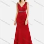 Wholesale Women's Glamorous Plain Deep V Neck Sleeveless Rhinestone Slim Fit Mermaid Maxi Evening Dress preview