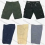 Wholesale Men's Casual Plain Multiple Pockets Cargo Shorts preview