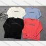 Wholesale Men's Casual Letter Print Round Neck Long Sleeve Sweatshirt preview