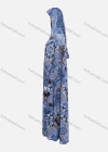 Wholesale Women's Islamic Modest Allover Vintage Print Maxi Prayer Abaya Dress With Hijab 2 Pieces Set - Liuhuamall