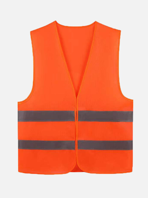 High Visibility Reflective Strips Zipper Front Safety Vest, Clothing Wholesale Market -LIUHUA, SPECIALTY, Other-Clothing