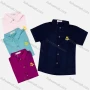Wholesale Boy's Casual Plain Label Short Sleeve Shirt preview