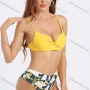 Wholesale Women's Spaghetti Strap Floral Print Tie Back Bikini 2 Piece Swimsuit Set preview