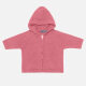 Boys Plain Long Sleeve Hooded Zipper Dual Pockets Knited Sweater Jacket 7# Clothing Wholesale Market -LIUHUA