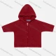 Wholesale Boys Plain Long Sleeve Hooded Zipper Dual Pockets Knited Sweater Jacket 29# Clothing Wholesale Market Liuhua