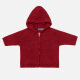 Boys Plain Long Sleeve Hooded Zipper Dual Pockets Knited Sweater Jacket 29# Clothing Wholesale Market -LIUHUA