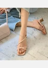 Wholesale Women's Strappy Pointy Open Toe Ankle Strap Stiletto Sandal - Liuhuamall