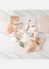 Wholesale Girls Softy Lovely Graphic Cushioned Ankle Socks - Liuhuamall