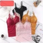 Wholesale Women's Pull-on Spaghetti Strap Guipure Lace Plain Camisole preview