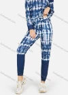 Wholesale Women's Casual Tie Dye Long Sleeve Drawstring Hoodie & Dual Pockets Pants 2 Piece Set - Liuhuamall