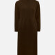 Women's Casual Mock Neck Plain Pullover Long Sleeve Midi Sweater Dress 001# A610# Clothing Wholesale Market -LIUHUA