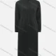 Wholesale Women's Casual Mock Neck Plain Pullover Long Sleeve Midi Sweater Dress 001# A624# Clothing Wholesale Market Liuhua