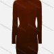 Wholesale Women's Turtleneck Plain Pullover Long Sleeve Midi Sweater Dress 002# B607# Clothing Wholesale Market Liuhua