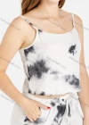 Wholesale Women's Tie Dye Spaghetti Strap Sleepwear 2 Piece Pajama Set - Liuhuamall