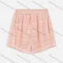 Wholesale Women's Elastic Waist Chevron Crochet Embroidery Lace Hollow Out Plain Shorts preview