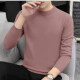Men's Casual Plain Mock Neck Long Sleeve Sweater 2# Clothing Wholesale Market -LIUHUA
