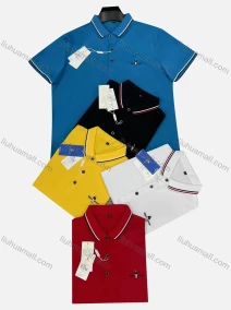 Wholesale Men's Casual Plain Label Short Sleeve Polo Shirt, LIUHUA CLOTHING WHOLESALE