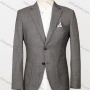 Wholesale Men's Formal Lapel Long Sleeve Two Buttons Patch Pocket Plain Blazer Jackets preview