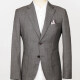 Men's Formal Lapel Long Sleeve Two Buttons Patch Pocket Plain Blazer Jackets Brown Clothing Wholesale Market -LIUHUA