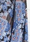 Wholesale Women's Islamic Modest Allover Vintage Print Maxi Prayer Abaya Dress With Hijab 2 Pieces Set - Liuhuamall