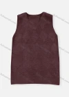 Wholesale Men's Casual Plain V Neck Diamond Checkered Print Sweater Vest - Liuhuamall