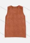 Wholesale Men's Casual Plain V Neck Diamond Checkered Print Sweater Vest - Liuhuamall