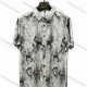 Wholesale 2026 New Men's Slim Fit Printed Short Sleeve Shirt - Wholesale In Stock Fashion Casual Dress Shirt Gray Clothing Wholesale Market Liuhua