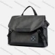 Men's Fashion PU Leather Zipper Pockets Portable Shoulder Bags With Adjustable Belt Black Clothing Wholesale Market Liuhua